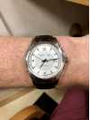Customer picture of Hamilton Jazzmaster Viewmatic Automatic (40mm) Silver Dial / Brown Leather Strap H32515555