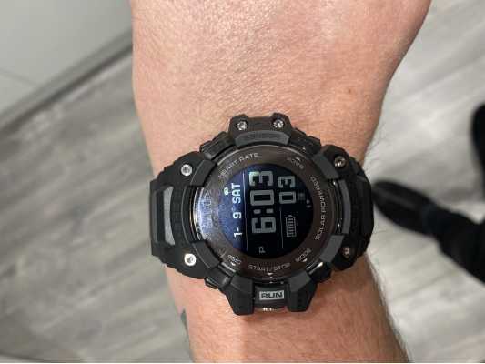 Casio | G-SHOCK | G-SQUAD | Heart Rate Monitor | Bluetooth | Black