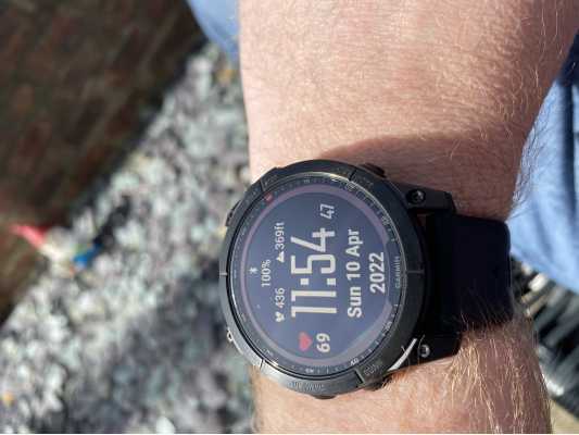 Garmin Fenix 7 Sapphire Solar | Black DLC Titanium | Black